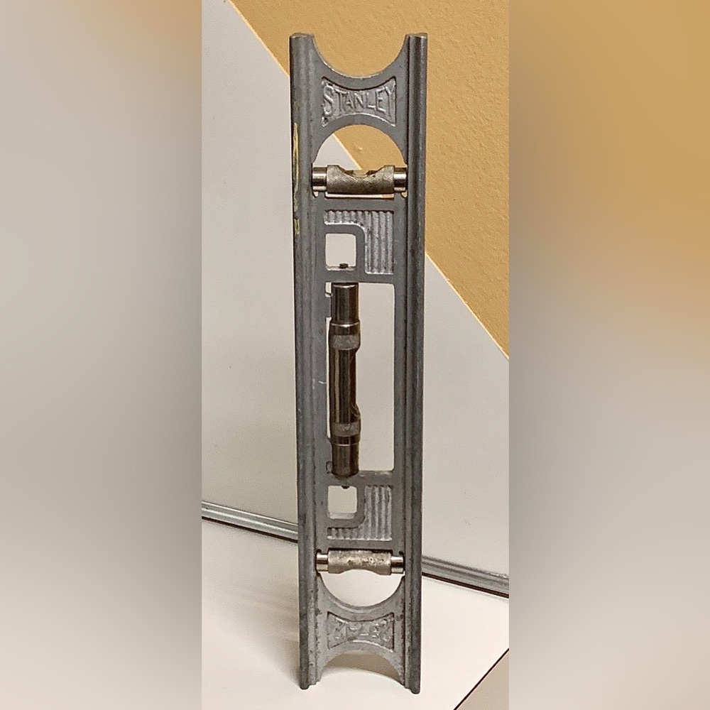 1920s Vintage STANLEY Sweetheart Logo 237-12” 3 Bubble Plumb Spirit Level